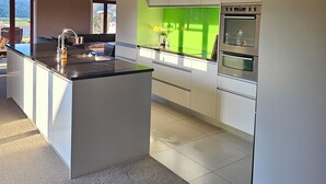 Private kitchen - The Estate House: peaceful countryside stay (Te Anga)