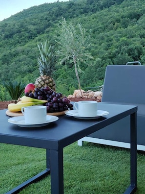 Outdoor dining - Villa Sea Level (Kvarner - Medveja) (Medveja)