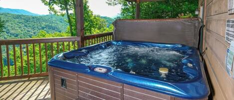 Bain à remous extérieur