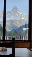 Vista a la montaña
