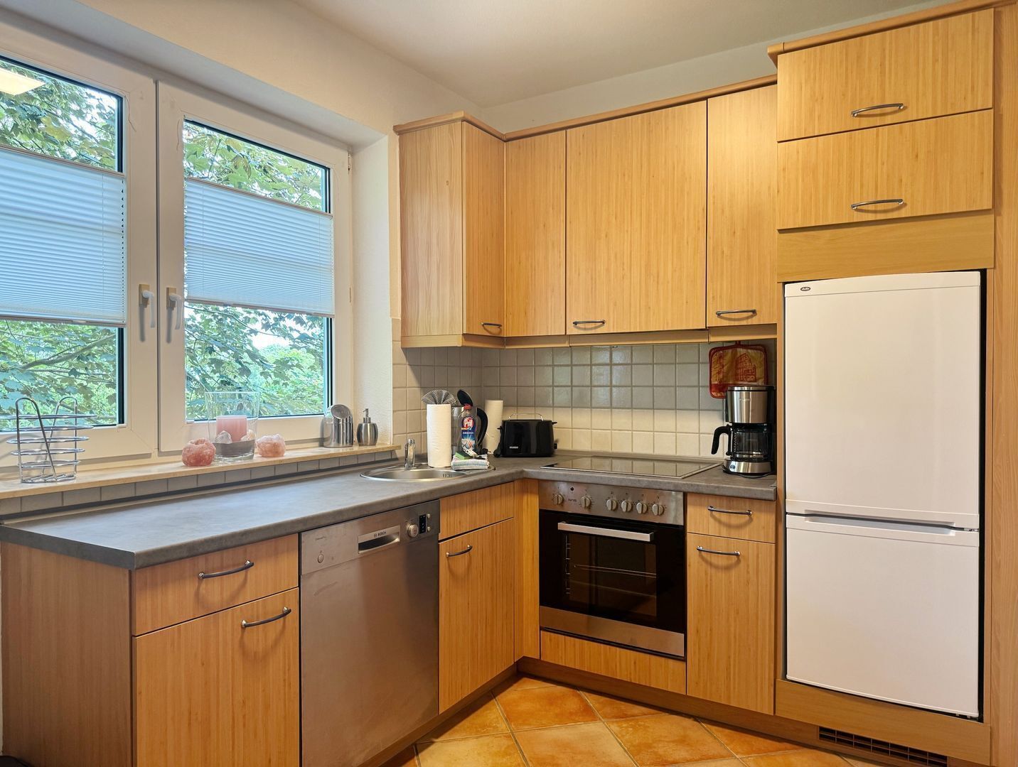 Kühlschrank, Ofen, Herdplatte, Geschirrspüler