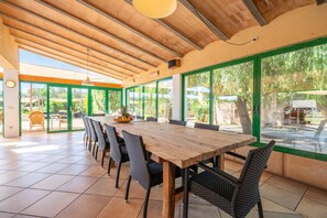 Dining - Villa 'Can Rito' with Mountain View, Wi-Fi and Air Conditioning (Illes Balears)