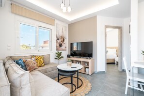 TV - Apartment 'Velvet 1' with Mountain View, Wi-Fi and Air Conditioning (RHODES)