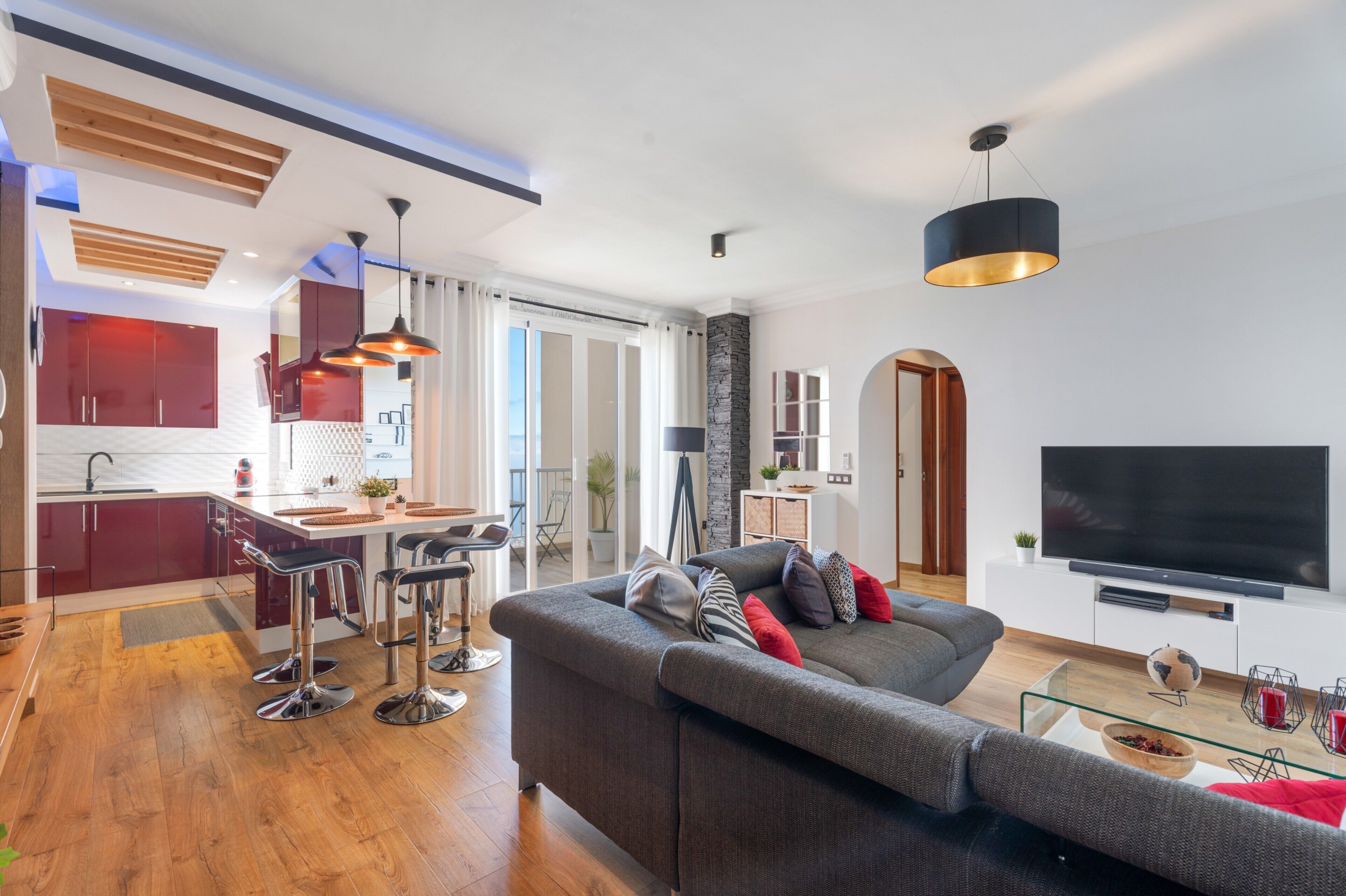 Fernseher, Kamin, Videospiele