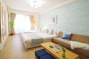 1 bedroom, desk, free WiFi, bed sheets