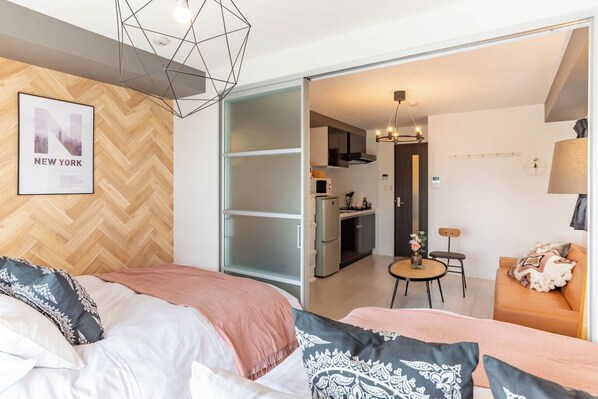 1 bedroom, desk, iron/ironing board, free WiFi