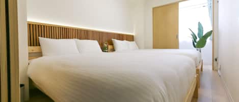 2 chambres, bureau, fer et planche à repasser, Wi-Fi gratuit