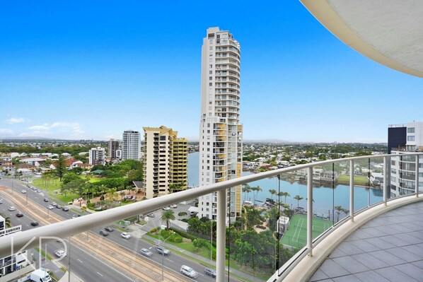 Lägenhet - utsikt mot floden | Balkong