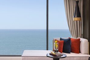 Chambre Deluxe, 1 très grand lit, vue océan