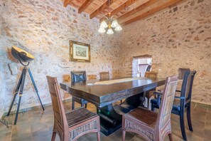 Dining - Finca S'aigo by Mallorca House Rent (Cala Murada)