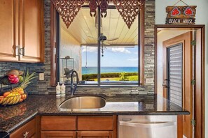 Interior - Poipu Makai Villas C1 – Oceanfront, A/C, PBAC Included (Koloa)