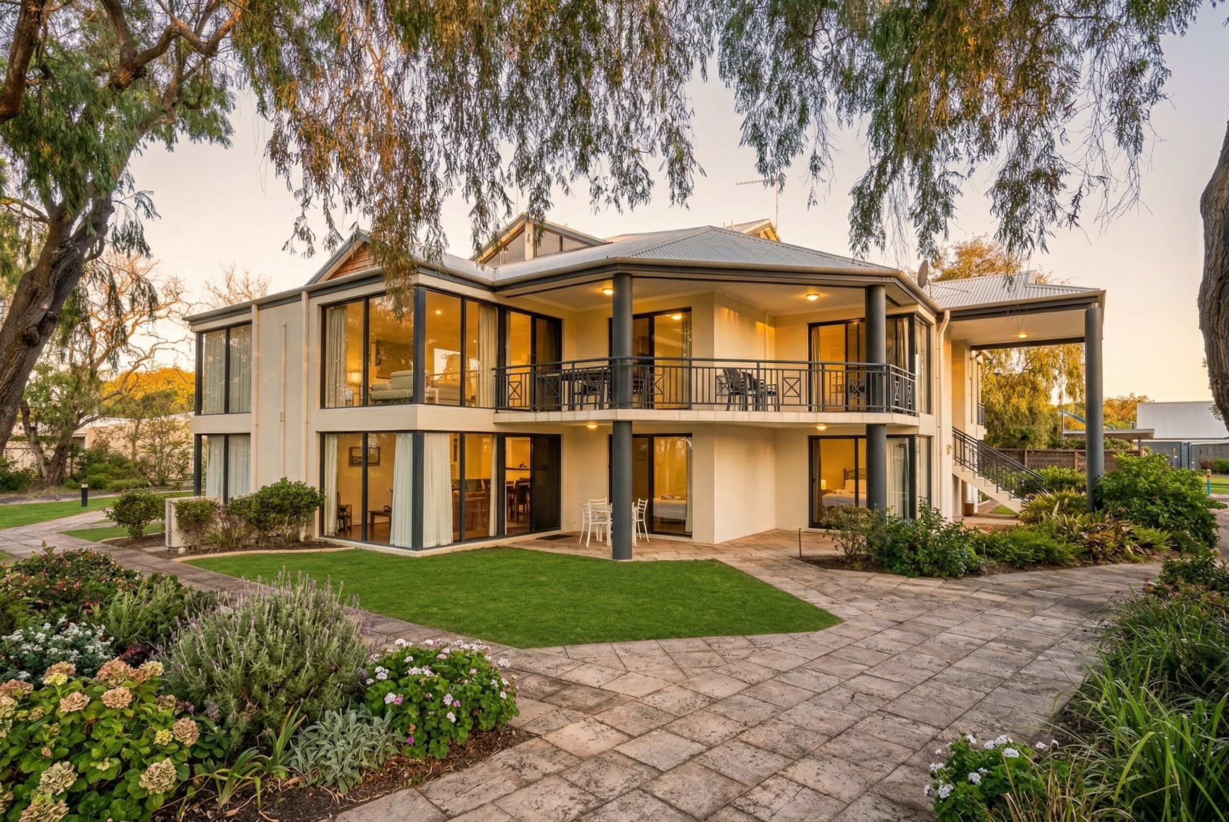 المنشأة من الخارج