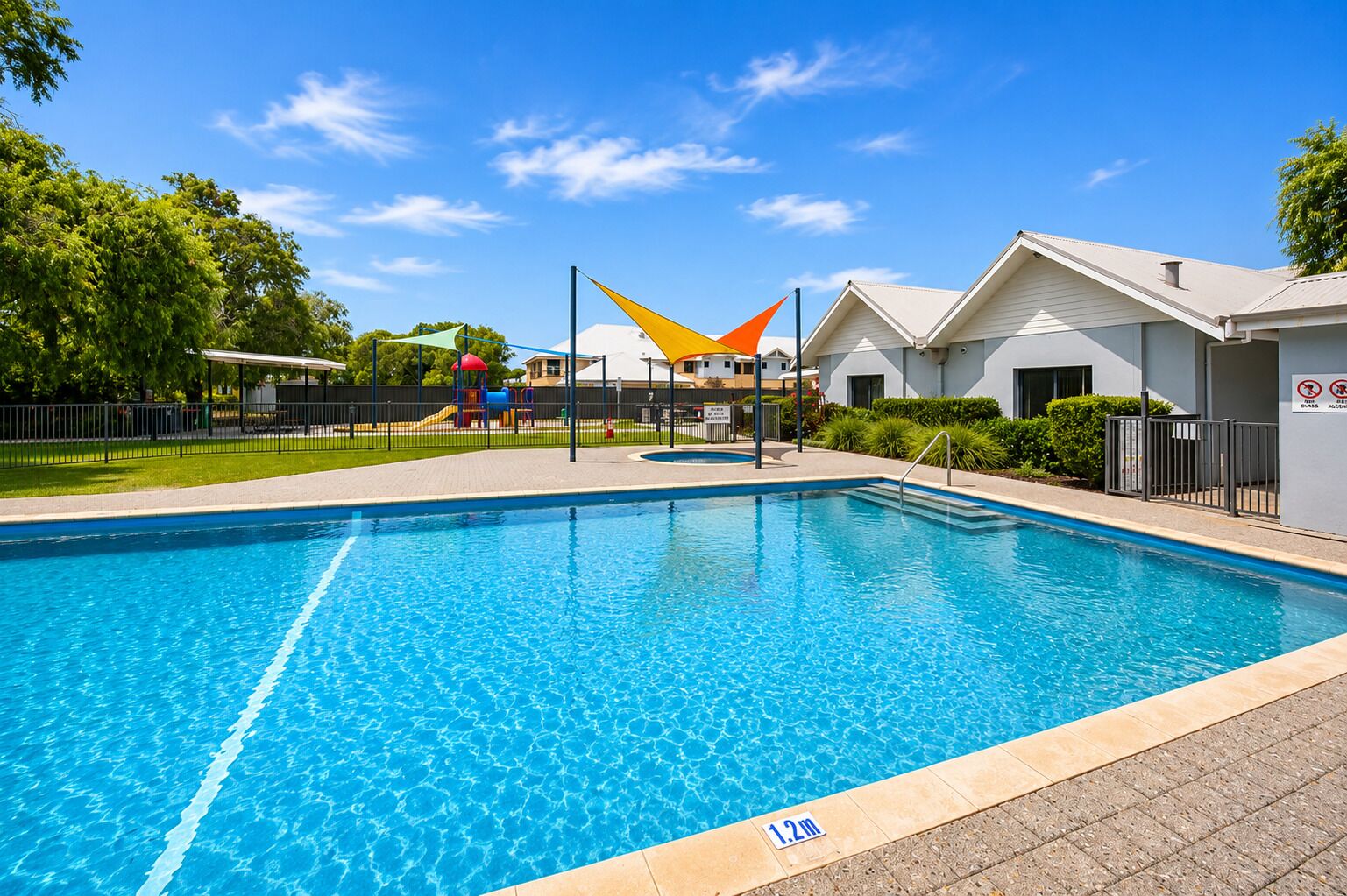 Indoor pool, outdoor pool
