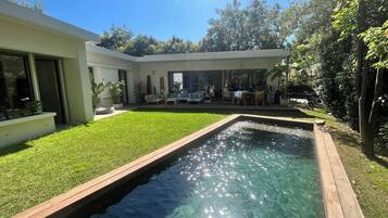Una piscina riscaldata