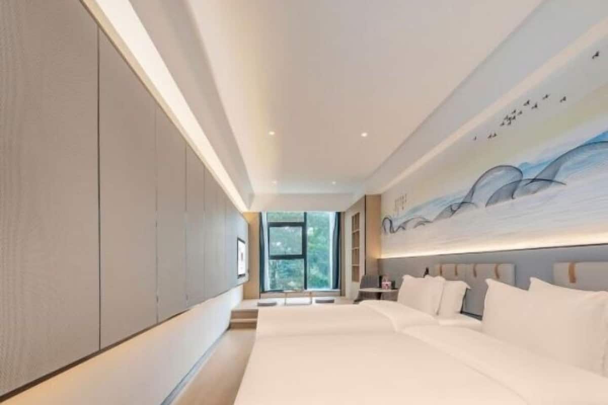 Chambre Affaires avec lits jumeaux, vue ville | Wi-Fi gratuit