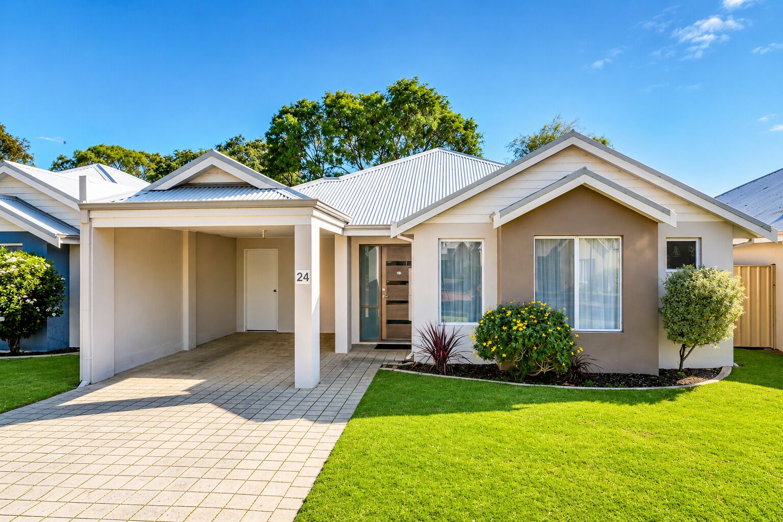 Front of property