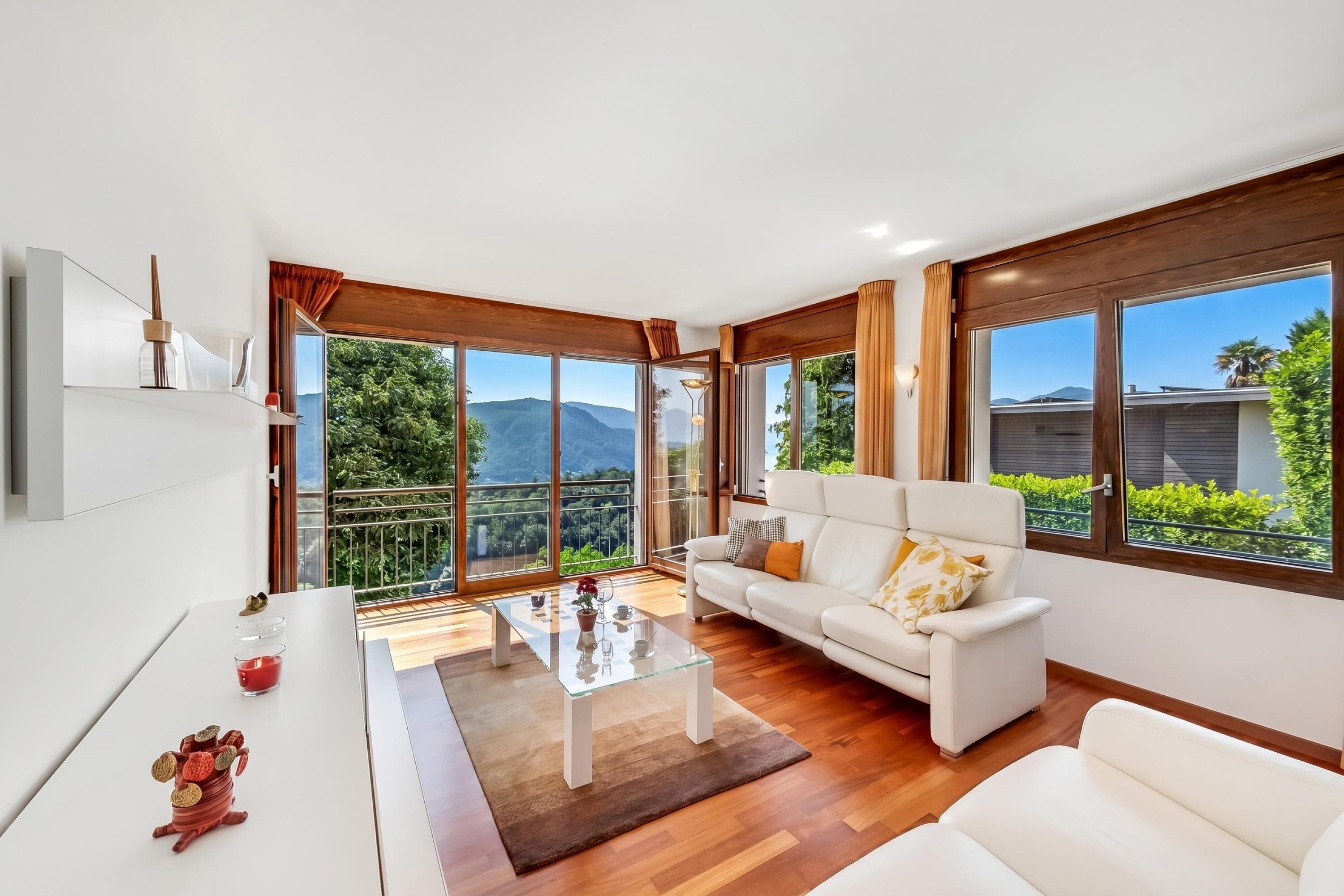 Standard Apartment, Multiple Bedrooms, 2 Bathrooms (Vernate Lugano Lake Sweet View) | Living area