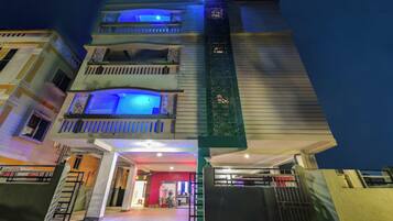 Front of property – evening/night