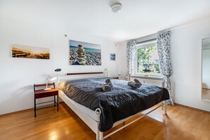 2 makuuhuonetta, ilmainen Wi-Fi, vuodevaatteet