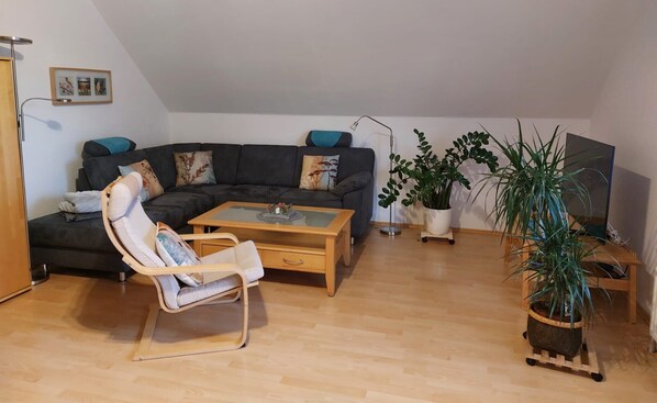 TV - Apartment 'Lipperland' with Balcony and Wi-Fi (Detmold)