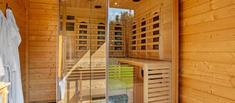 Sauerland Holiday Home at Hennesee with Lake View, Private Terrace and Sauna