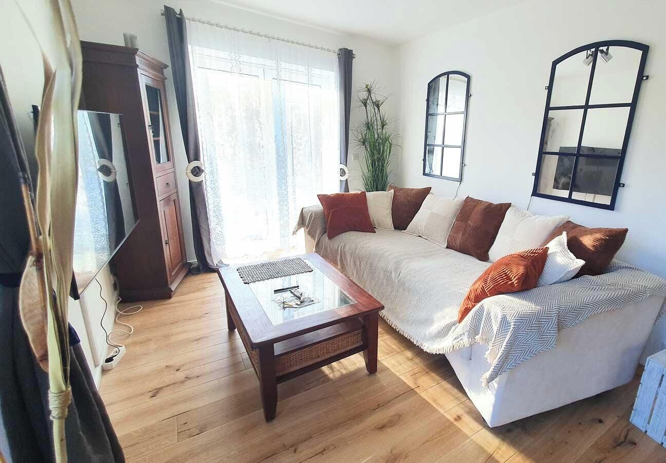 Fernseher, Kamin