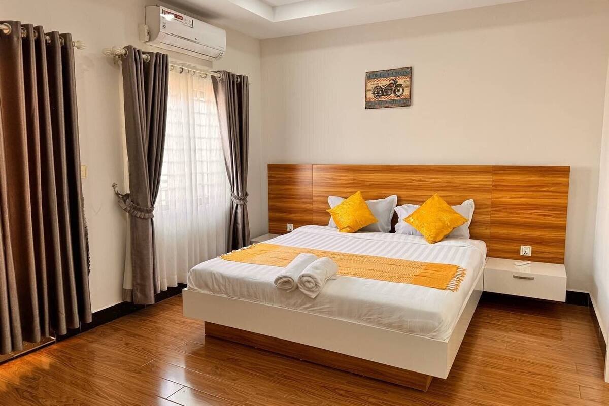 Chambre Double Standard, balcon, vue ville