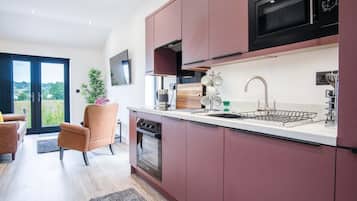 Mikrowelle, Ofen, Herdplatte, Wasserkocher