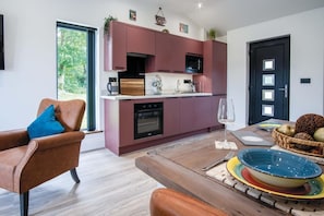 Microwave, oven, stovetop, electric kettle
