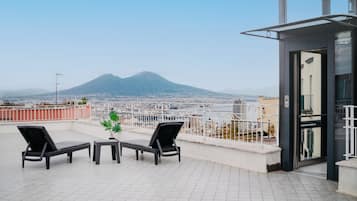 Luxury Penthouse, Sea View | Terrace/patio