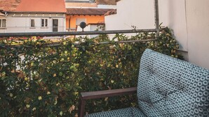 Dobbelt- eller tomannsrom – deluxe, privat bad (Balkon)