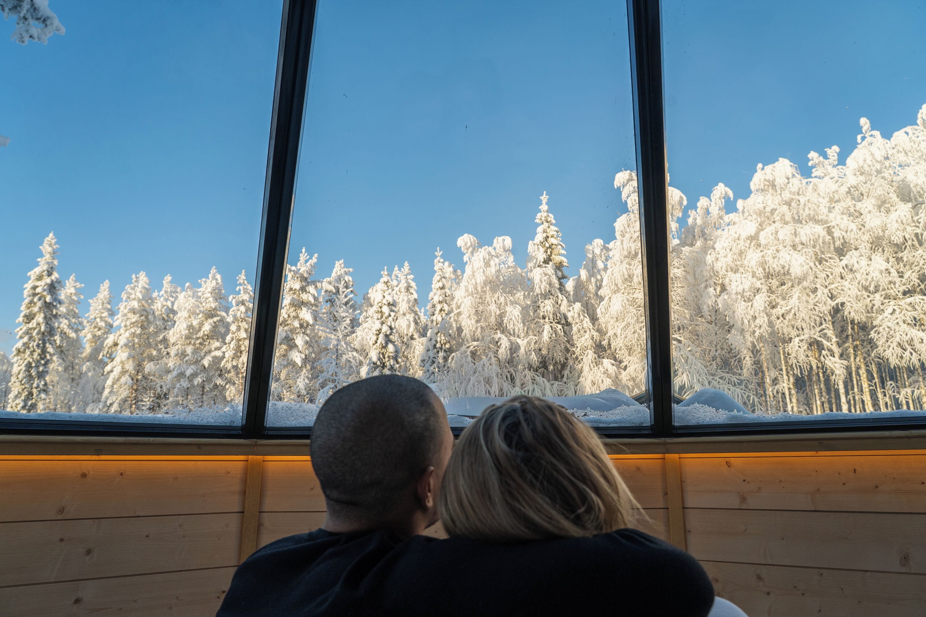 Hytte – design | Utsikt fra rommet