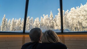 Hytte – design | Utsikt fra rommet