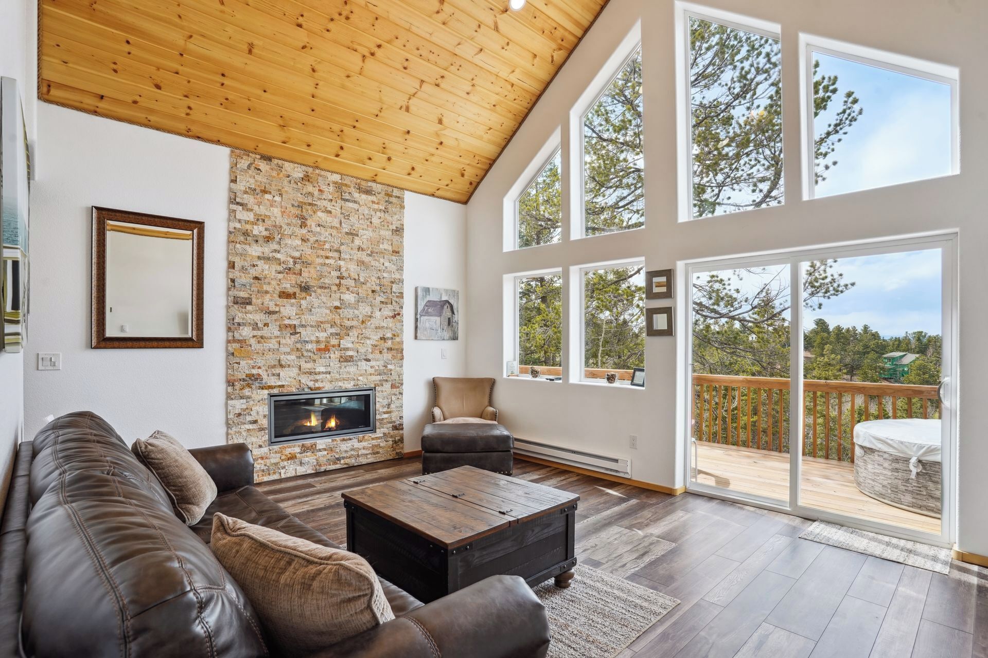 スマートテレビ、暖炉、プリンター