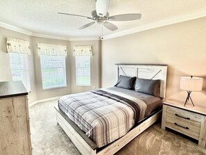 3 bedrooms, iron/ironing board, free WiFi, bed sheets