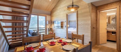 Dúplex estándar, 2 habitaciones | Cocina privada