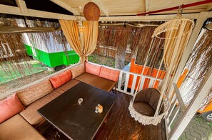 Grand Mobile Home, Garden View | Terrace/patio - Mona Glamping Caravan Suites (Seferihisar)