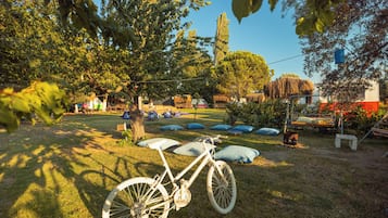 Casa móvil Grand, vistas al jardín | Vistas desde la habitación