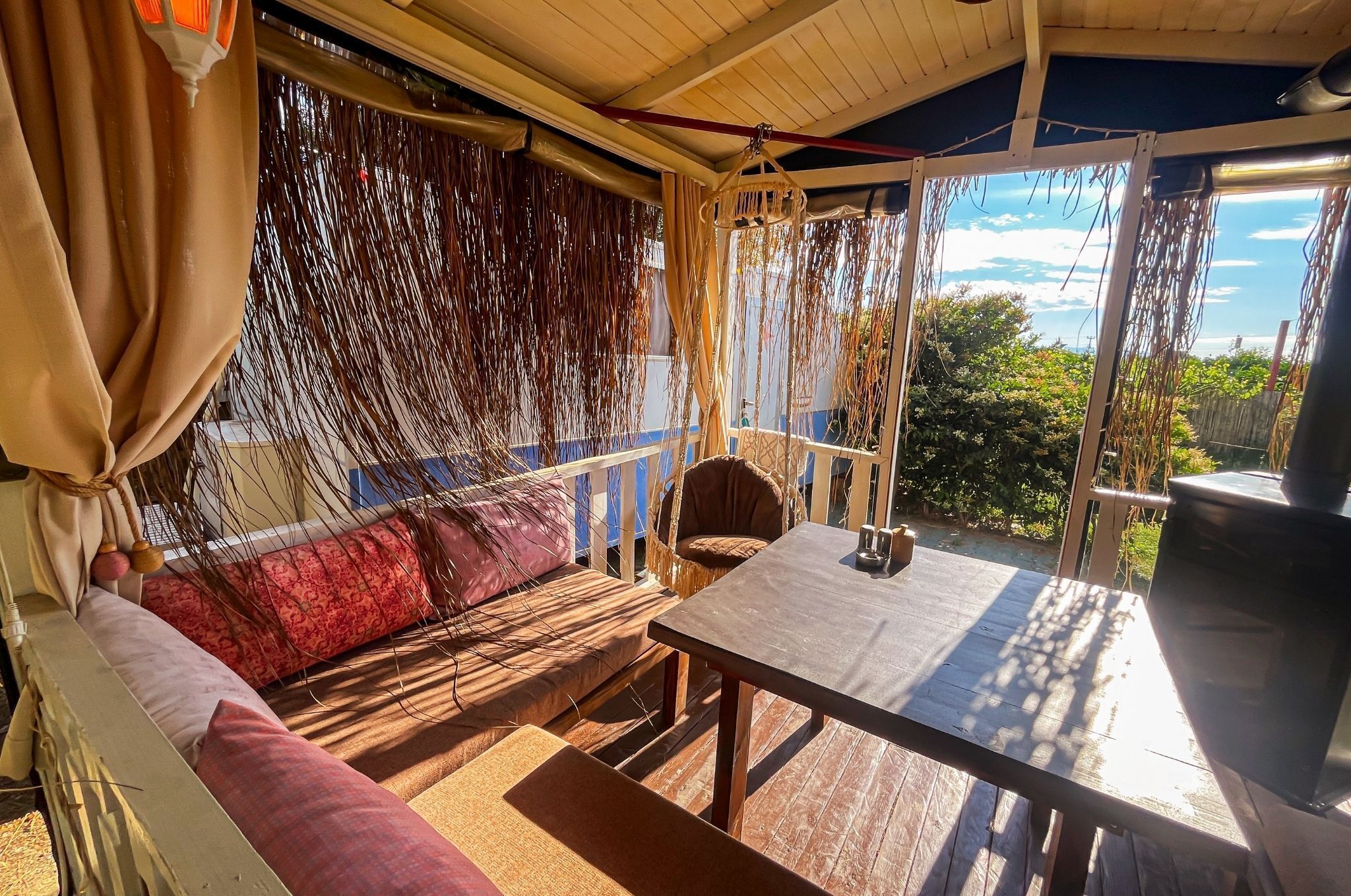 Mobile Standard-Unterkunft, Gartenblick | Terrasse/Patio