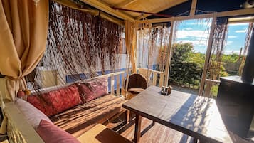 Mobile Standard-Unterkunft, Gartenblick | Terrasse/Patio