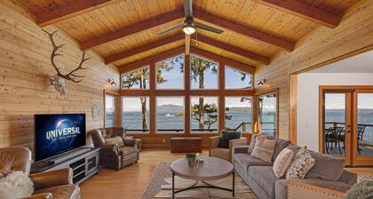San Juan Oceanfront Escape with Sauna & Endless Views