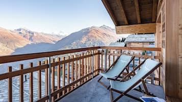 Appartement 10 personnes - 3 chambres - Balcon - Vue montagne | Terrass/Patio