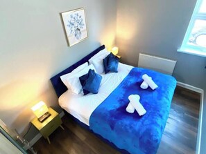 2 habitaciones y sábanas de algodón egipcio 