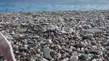 Vue sur la plage/l’océan