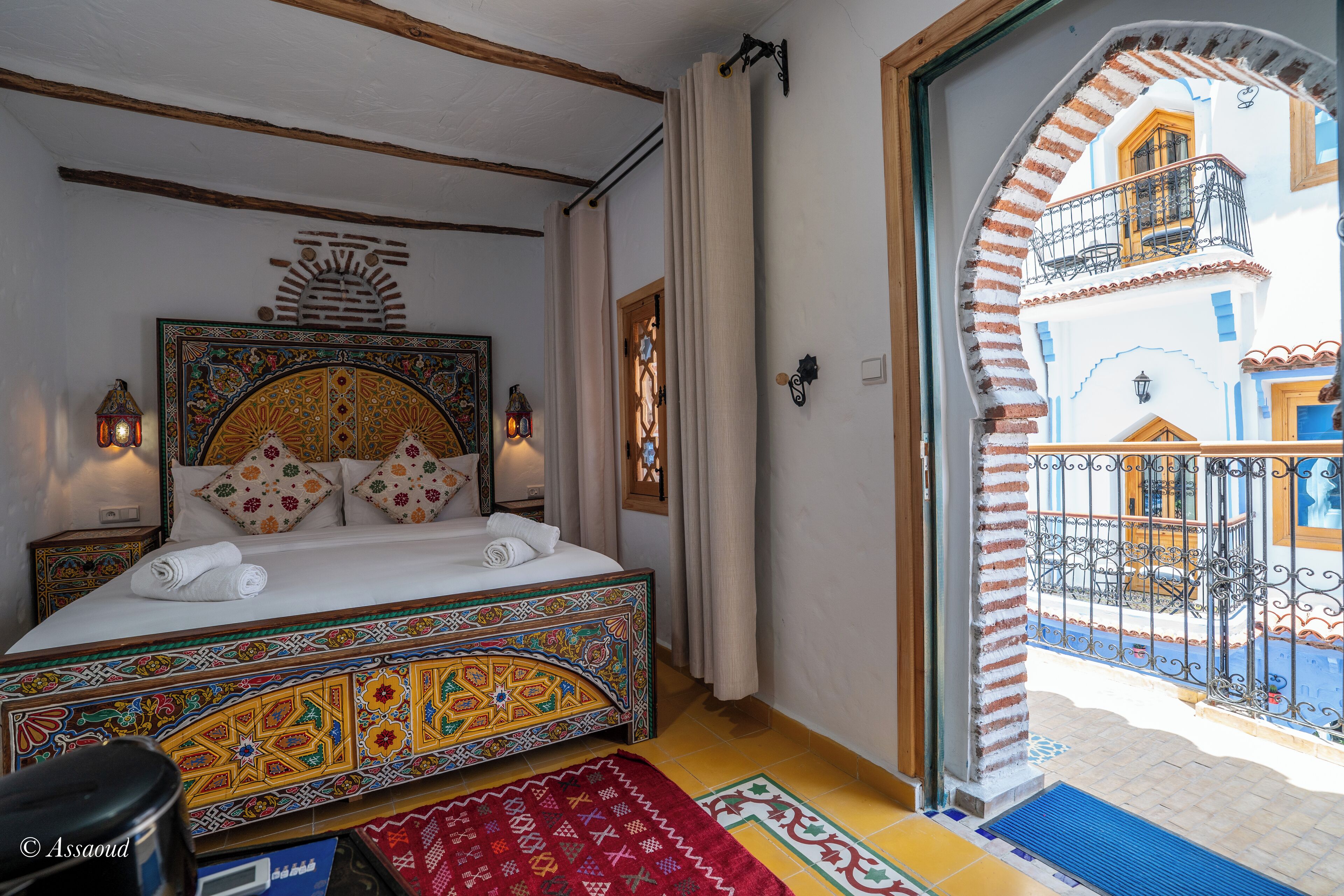 Deluxe double room with balcony | 미니바, 각각 다른 스타일의 인테리어, 무료 WiFi, 침대 시트