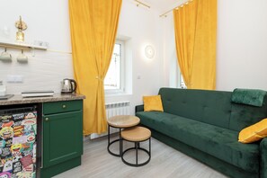 Studio, Küche | Wohnzimmer