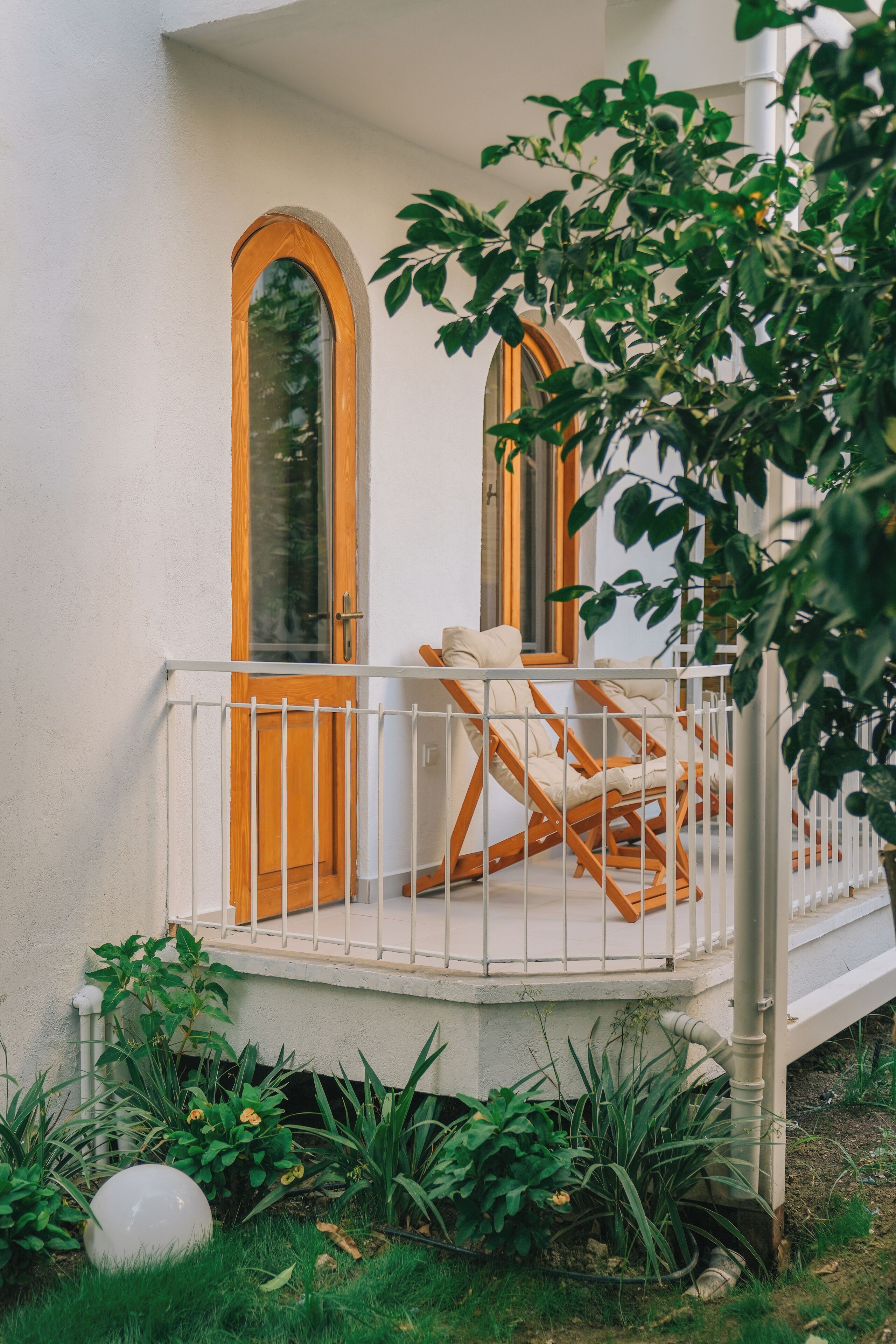 Zweibettzimmer, 2 Einzelbetten, Balkon | Wohnbereich