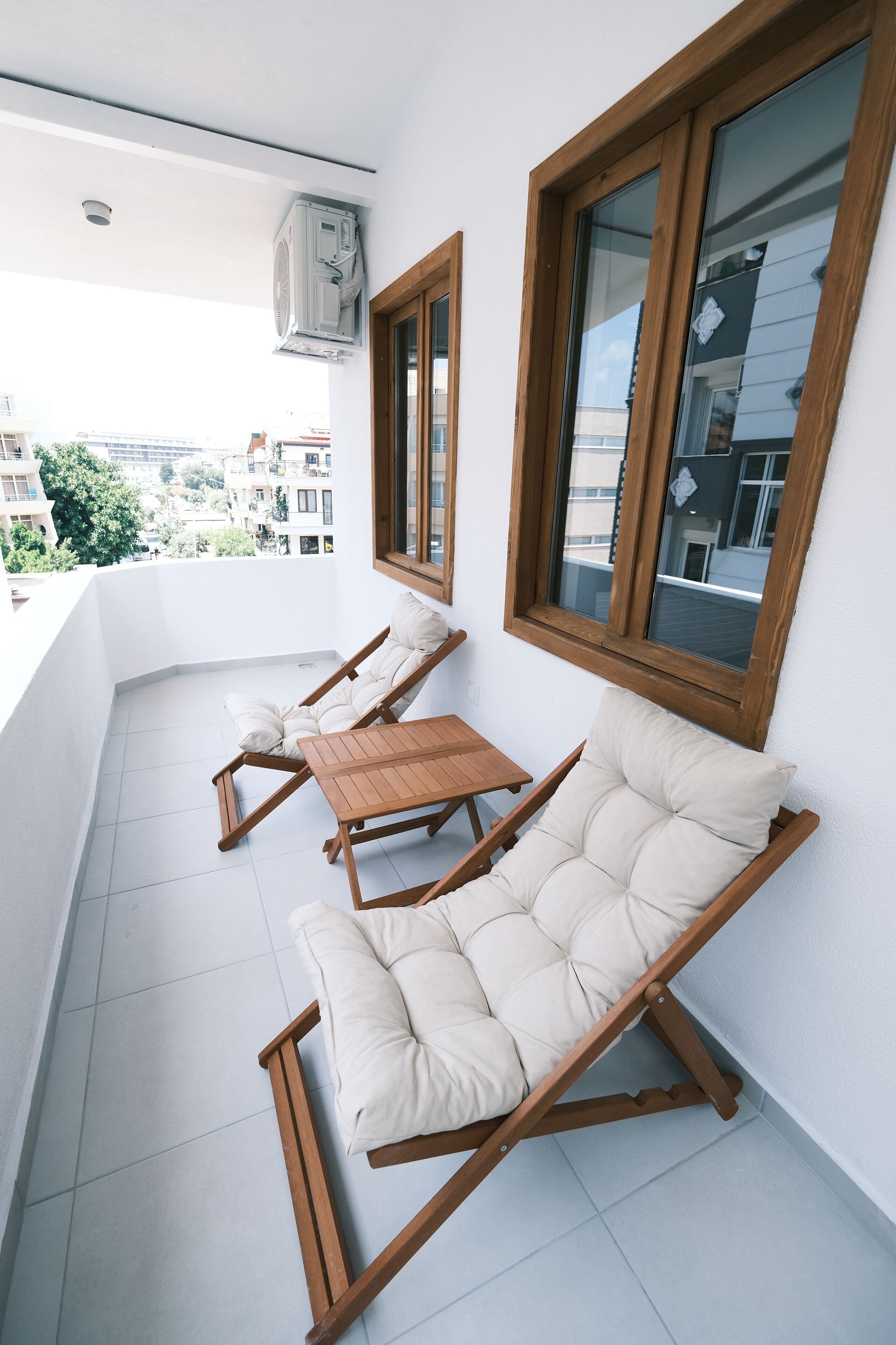 Chambre Double Deluxe, 1 grand lit, balcon | Terrasse/Patio