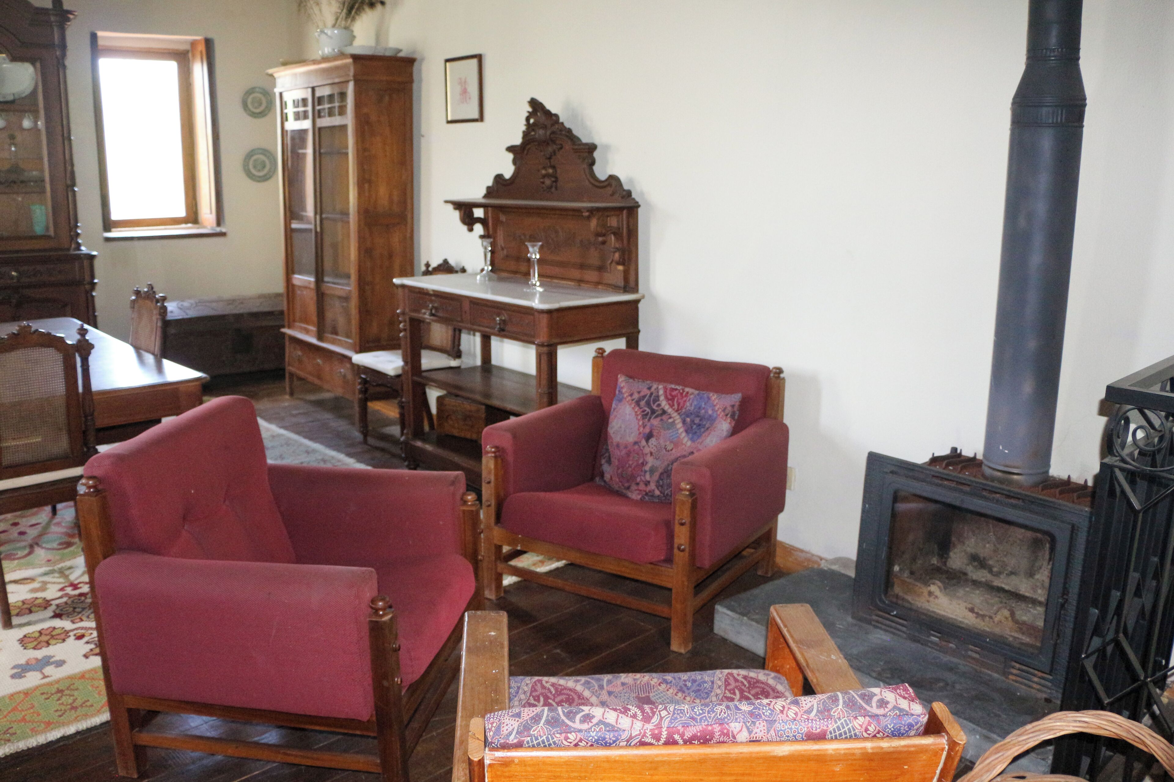 標準獨棟房屋 | 起居區 | 壁爐、玩具