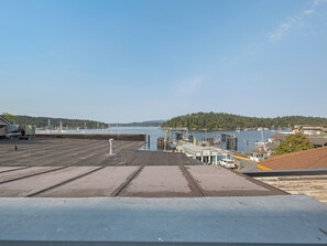 Blick von der Unterkunft